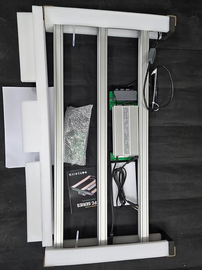 MARS HYDRO FC6500 730W Samsung LM301H EVO LED Grow Light 5x5, 1530Pcs Diodes with Smart Control Function, 730W Full Spectrum Foldable Dimmable Daisy Chain Grow Lights Bar for Indoor Growing