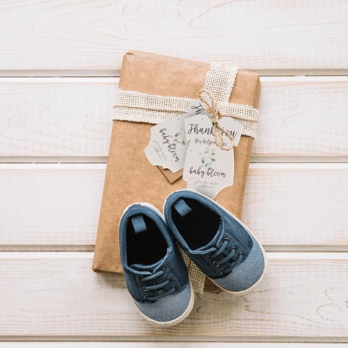 Onesie Seed Paper – 5 Green Baby Shower Favors for Guests with Wildflower Seeds, Writable & Plantable, Baby Shower Gifts for Guest