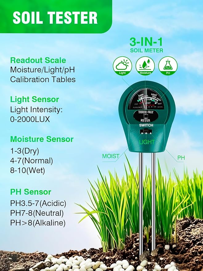 Self-Watering Seed Starter Tray with Grow Light, 80-Cell Plant Starter Trays Seed Starter Kit, Seed Starter Tray for Seed Starting, Plant Germination & Seedling Growing, 2 Pack