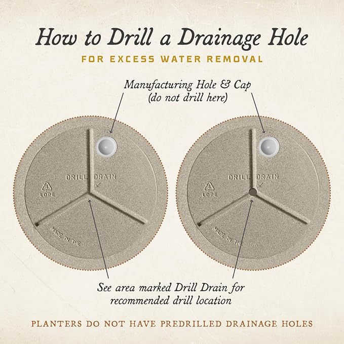 ARBORA 21" and 26” Santorini Bowls with Stone Blend Concrete Gray Finish - Polyresin Indoor and Outdoor Planters, Durable, Weatherproof, Lightweight, Large Plant Pots for Patio, Garden, Deck