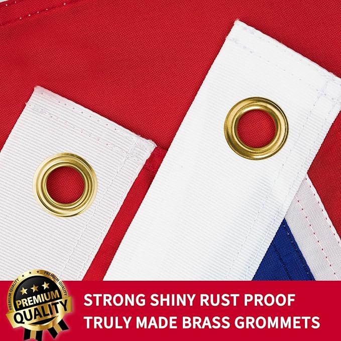 XIFAN Premium Hawaii State Flag 3x5 ft Outdoor, Double Sided Heavy Duty 210D Nylon HI Flags, the Strongest Longest Lasting for Outside with Sewn Stripes/Brass Grommets