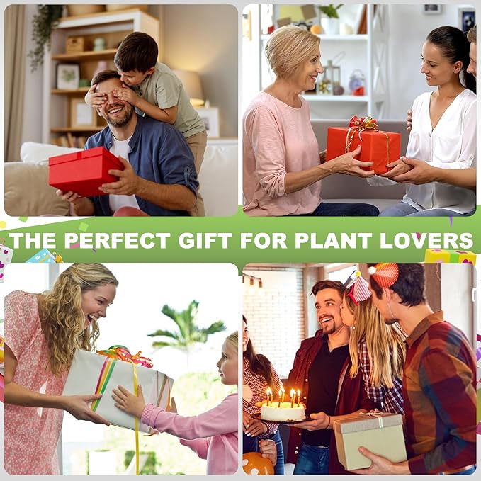 Gardening Tools Set, 11-Piece Heavy Duty Garden Tools Including Garden Gloves,Anti Rust Gardening Essentials Kit for Starters,Gardening Gift for Women