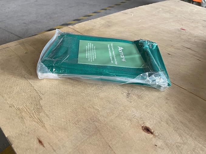 Abimars Thicker Plant Covers Freeze Protection Jacket 2.36 oz/yd², 2'x3.2' Reusable Winter Plant Covers with Drawstring & Zipper, 2 Pack Light, Porous Fabric for Plant Breathing