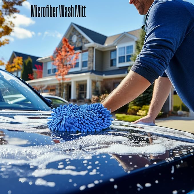 Westinghouse Auto Pressure Washer Accessory Kit; Auto Foam Soap Cannon with Quick Connect, Microfiber Wash Mitt, Auto Detailing Towel; Fits Most Gas and Electric Pressure Washers