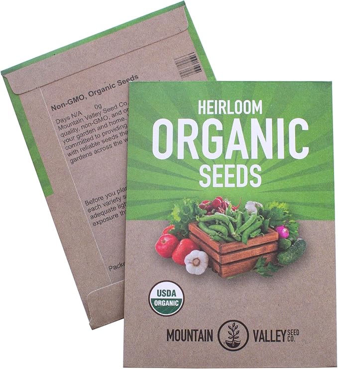 Speckled Pea Sprouting Seeds - 25 g Packet ~75 Seeds - Certified Organic, Non-GMO Green Pea Sprout Seeds - Sprouts & Microgreens