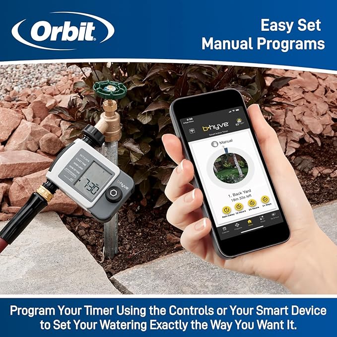 Orbit 24511 B-hyve XD 1-Port Smart Hose Watering Timer