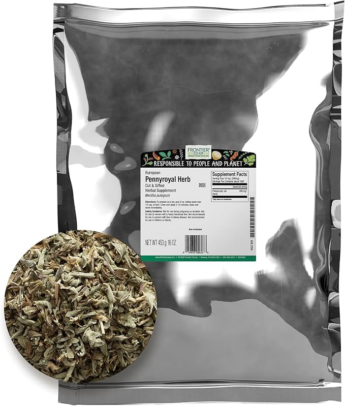 Frontier Co-op Cut and Sifted Pennyroyal Herb 1lb
