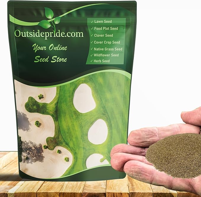 Outsidepride Crystal Bluelinks Creeping Bent Grass Seed - 25 lbs. Dense Turf Grass for Golf Greens & Putting Surfaces, Fine-Textured, Tolerant to Close Mowing for Smooth, Consistent Lawn Coverage