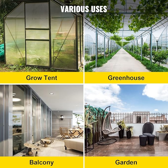 VEVOR DWC Hydroponic System, 5 Gallon 8 Buckets, Deep Water Culture Growing Bucket, Hydroponics Grow Kit with Pump, Air Stone and Water Level Device, for Indoor/Outdoor Leafy Vegetables