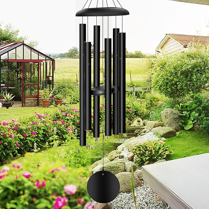 Wind Chimes Outdoor, 38'' Large Memorial Wind Chimes for Outside Deep Tone, Wind Chime Gifts for Garden Hanging Decor, Sympathy Gift