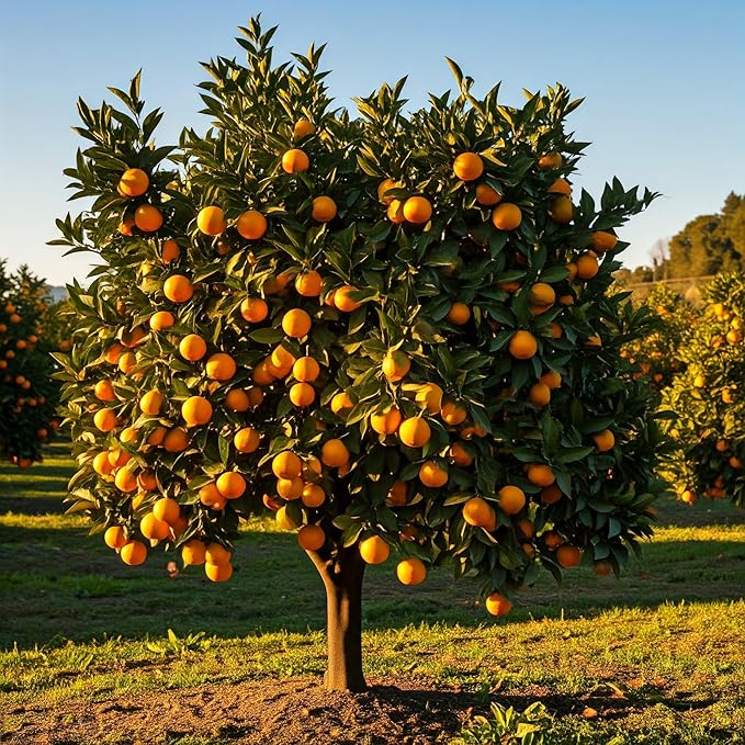 Tree Grow Kit | Easy to use | Educational | Memorial Gift | Plant It for The Planet | Grow Your Own Tree |Wide Selection to Choose from (Orange)