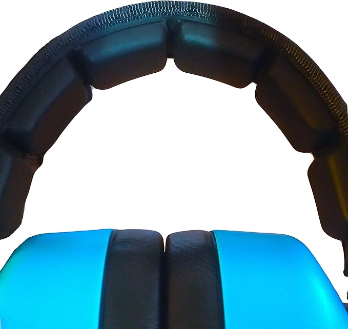 DECIBEL DEFENSE Professional Safety Ear Muffs 37dB NRR - The HIGHEST Rated & MOST COMFORTABLE Ear Protection For Shooting & Industrial Use - THE BEST HEARING PROTECTION...GUARANTEED (BLUE)