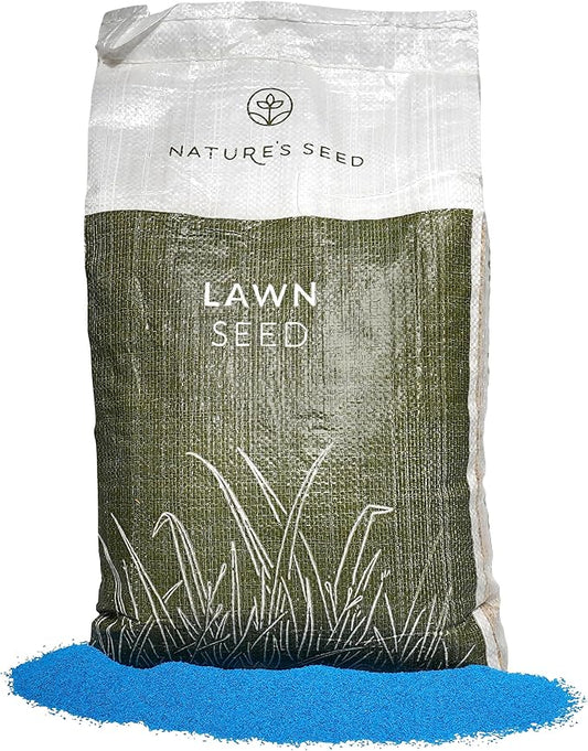 Nature's Seed TWCA Water-Wise Northwest Turf Grass Seed Mix Blend, Shade and Drought Tolerant, for Garden, Lawn, Yard, Low Water, Requires 30-50% Less, 5 Lbs