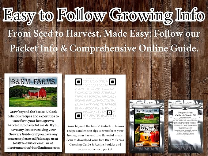 Survival Seed Vault: 50 Varieties, 50,000+ Non-GMO Heirloom Seeds - 5+ Year Supply in Secure Bucket + Growing Guide by B&KM Farms (1)
