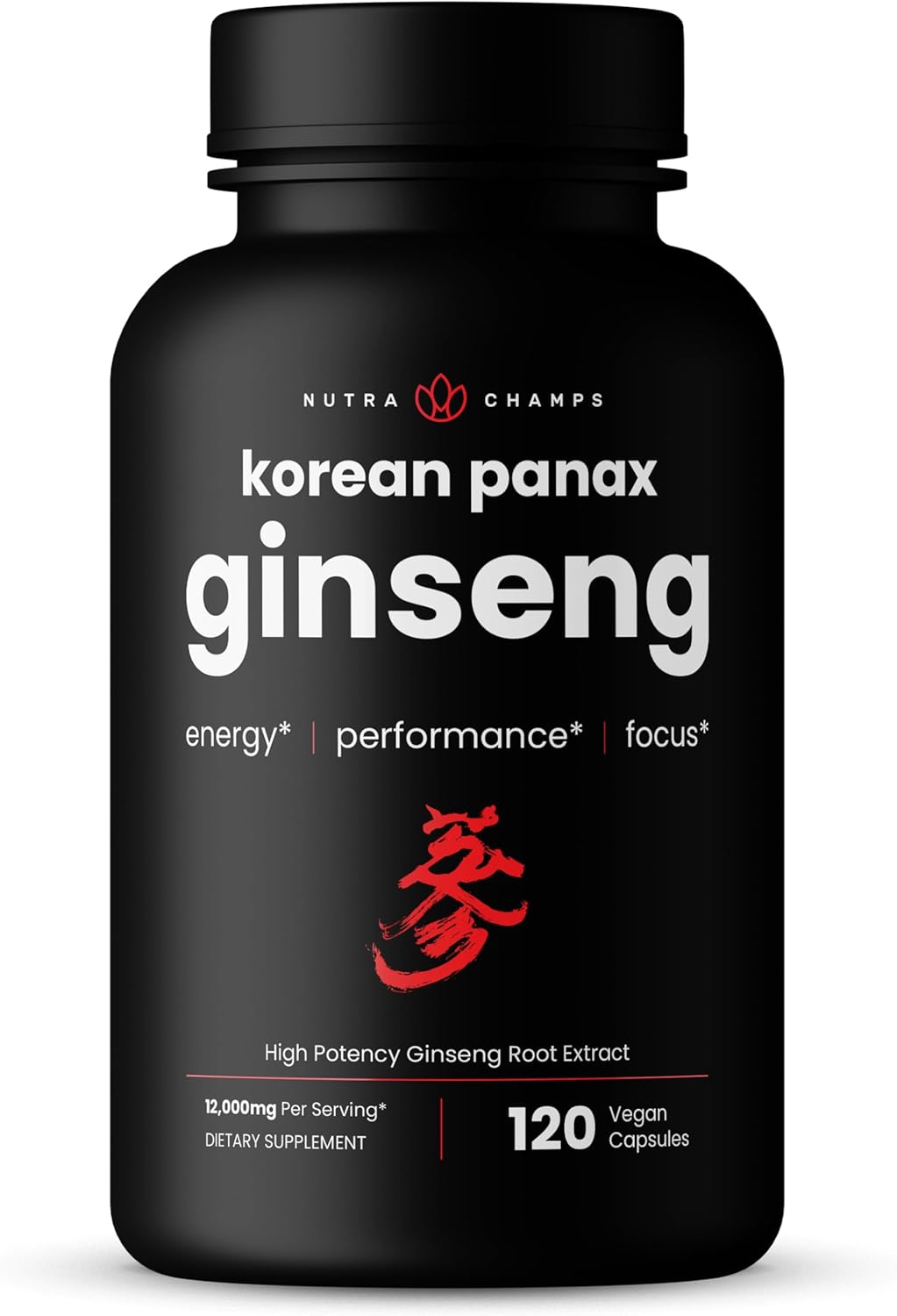 FitTrion ginseng and red ginseng supplements for energy, stamina, and immune support.