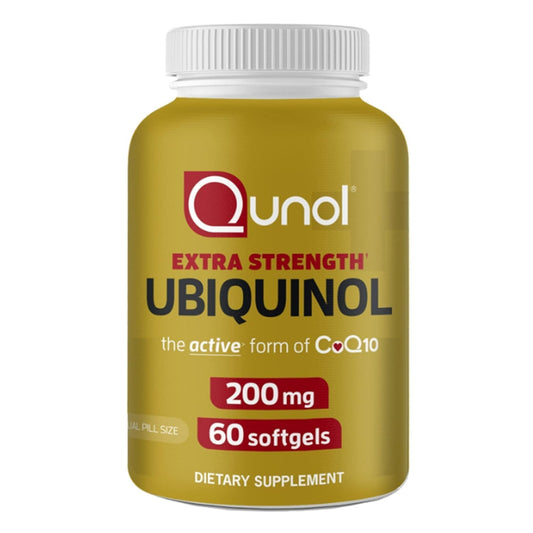 Qunol Ubiquinol CoQ10 200mg Softgels - 60 Count