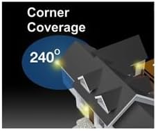 RuggedGrade 30W Turin II TT Series LED Security Light - Motion Wall Light - 3,600 Lumens - 240° Sensor - Color Selectable 3000K/4000K/5000K - Bronze Housing - Outdoor LED Light - DLC 5.1 Premium