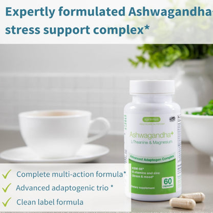Igennus High Strength Ashwagandha Stress Relief Complex-60 Vegan Capsules