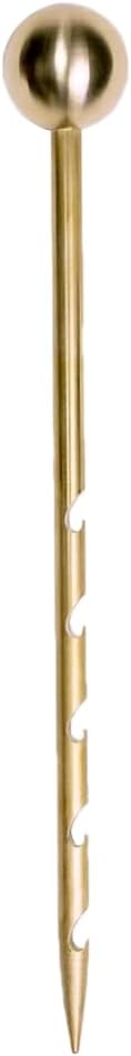 Monitor Brass Soil Probe, Soil Sampler and Plant Moisture Meter, No Batteries Required, Root Aerator and Plant Water Monitor