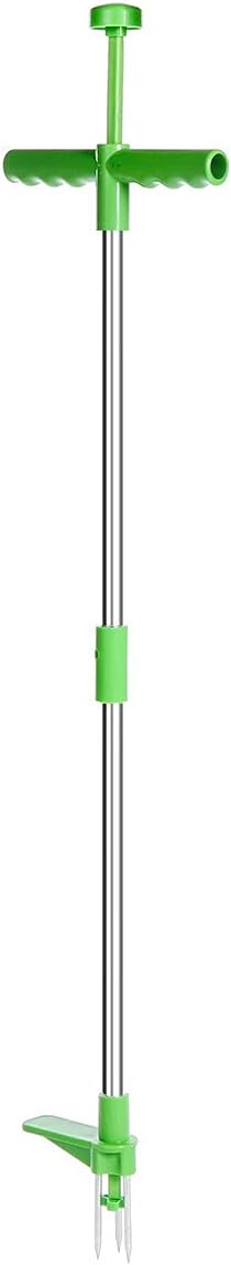 Portable Long Handled Lightweight Claw Weeder Durable Manual Outdoor Stand Up Garden Lawn Weed Puller Root Remover