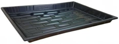 Growing Trays, 1020 Plant Nursery Trays Heavy Duty Seed Starter Flat Seedling Tray for 72/128 Cell Plug Tray Transplant Growing Microgreens (21"×11", 10 Pack, 1.6" Deep, Without Holes)