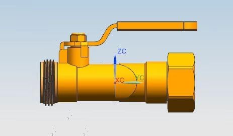 Garden Hose Splitter, 3/4” Rust and Freeze Resistant Outdoor Hose Manifold with 2 Green Extra Long Handles Faucet Adapter-Heavy Duty Brass 2-Way Valve