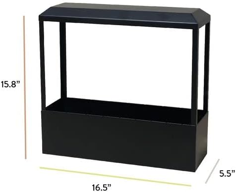 Modern Sprout Smart Growhouse - LED Grow Light for Indoor Plants - Plant Grow Light for Indoor Gardening System - Countertop Planter for Herb Garden with Smart App Control - Matte Black