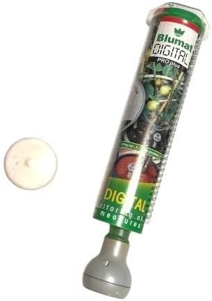 Blumat Moisture Meter for Plants - Accurate Soil Moisture Meter with Protective Cap to Prevent Water Damage - Easy to Use Advanced Water Meter for Gardening | Moisture Meter with Cap and Battery