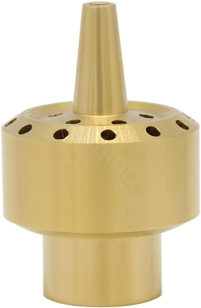 Hooshing Fountain Nozzle Heads 1/2" DN15 Brass Column Porous Dispersion Water Spray Nozzles Sprinkle Outdoor Garden Pond Pool