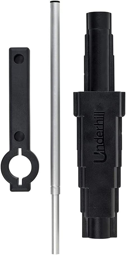 Underhill EasyOut 2in1 Sprinkler Removal Tool for Rotors and Spray Head Replacement with Torque Wrench, Irrigation Pop-up Repair Tool, A-EO-SRT-RS