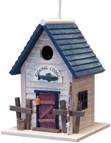 Home Bazaar Fishing Lodge Bird House