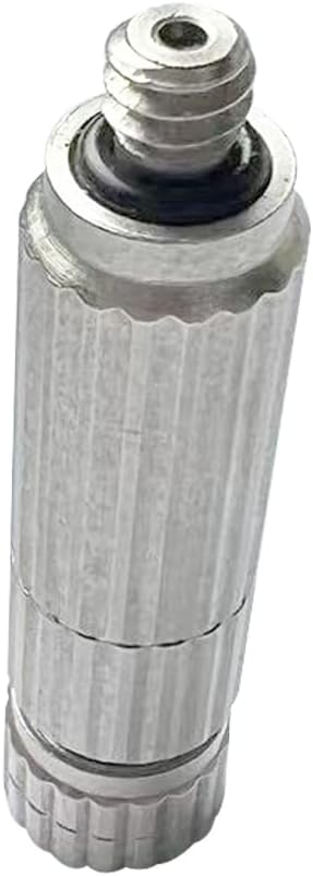 High Pressure All Stainless Steel Misting Nozzle with Filter Mesh for Outdoor Cooling Mist System, 0.5mm Orifice 10pcs