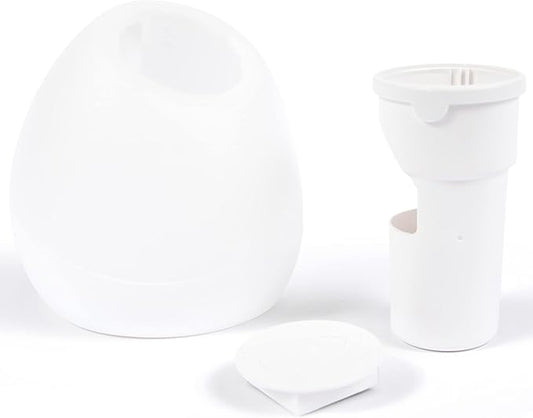 GARDYN Vase Complete Kit-Cauliflower White | Designed for use Hydroponics Growing System Kits & Vertical Garden Hydroponic Gardens | Bring Indoor Plants to All Areas of Your Home