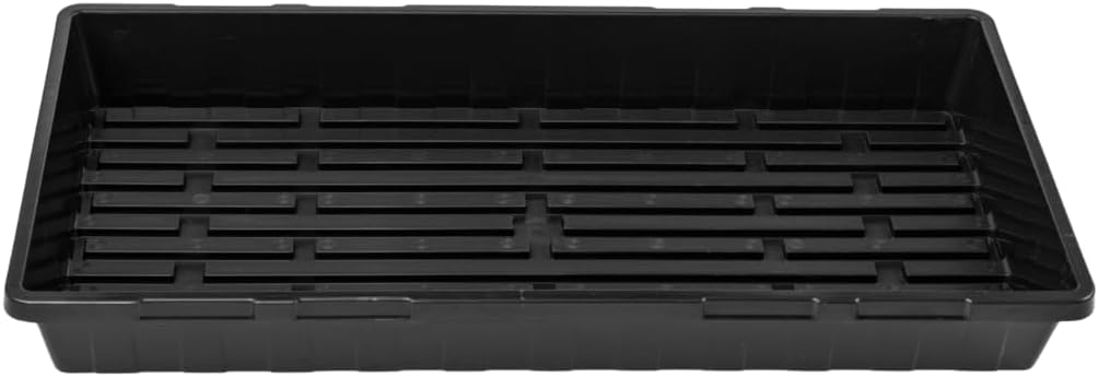 Bootstrap Farmer 1020 Trays - Extra Strength No Holes, 10 Pack, for Propagation Seed Starter, Plant Germination, Seedling Flat, Fodder, Microgreens