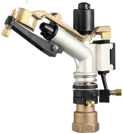 1-Inch Farm Irrigation Spray Gun, Pack of 2, 360° Rotating Lawn Sprinkler, Large Area Garden Watering System