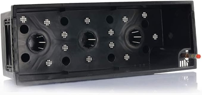 GardenBasix 7.5''x20'' White Self Watering Rectangle Planter Pots with 10 Quarts Coco Soil, Indoor Outdoor, Easy to Observe Water Level, Stylish and Simple