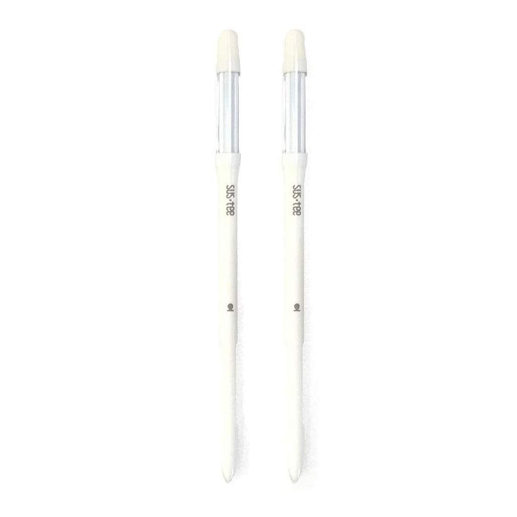 Sustee Aquameter Set of 2, Plant Moisture Sensor, (White, Medium, Refillable)