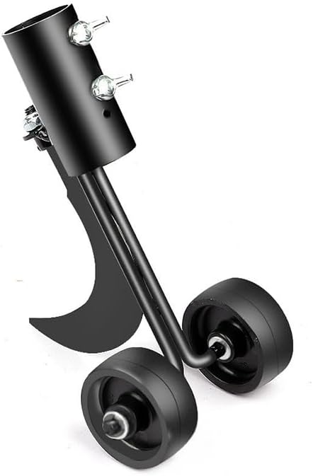 Weeder Tool with Wheel & Adjustable Handle — Effortless Corner Weed Remover High-Strength Metal Blade for Tight Spaces, Tall,Short Grass, Garden Beds - Lightweight Manual Weeding Tool