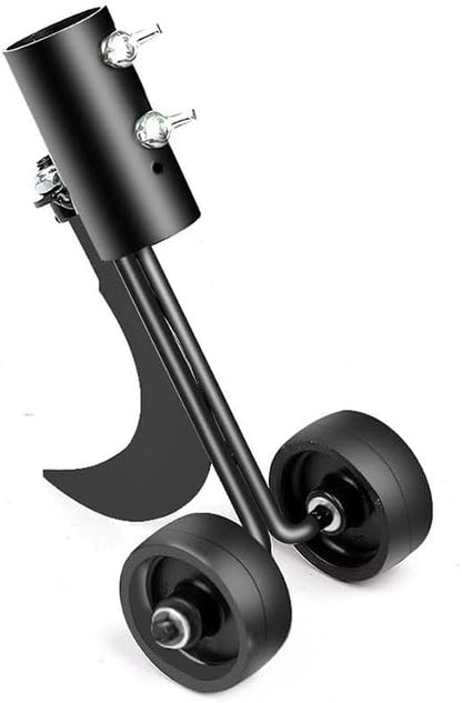 Weeder Tool with Wheel & Adjustable Handle — Effortless Corner Weed Remover High-Strength Metal Blade for Tight Spaces, Tall,Short Grass, Garden Beds - Lightweight Manual Weeding Tool