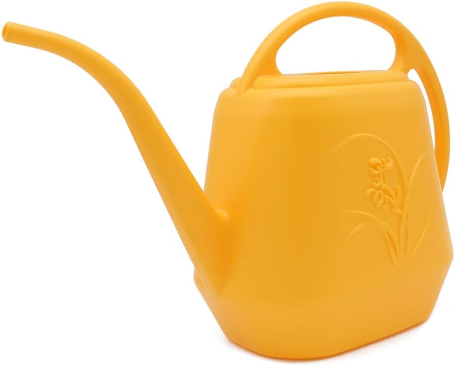 Plastic Watering Can - 1/2 Gallon - Orange