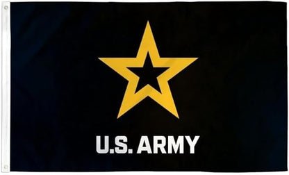 United States Army Flag US Star USA Banner Military Pennant Premium Grommets (2x3FT)