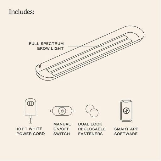 Modern Sprout Garden Jars + Smart Growbar Bundle - Self-Watering Hydroponic Herb Growing Kit with Full-Spectrum LED Grow Light, Organic Herb Seeds, Smart App, Adjustable Brightness, Ideal for Gifting