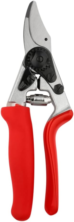 Felco F-12 Pruning Shears – 7.9" Garden Clippers with Anvil & Bypass Blades | Hand Pruners for Gardening | Garden Tool Cutter with Forged Aluminum Handle, Alloy Steel Blade, Medium Hand Fit