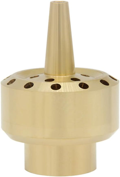 Hooshing Brass Fountain Nozzle Heads 3/4" DN20 Column Multi Direction Water Spray Nozzles Sprinkle Garden Pond Amusement Park