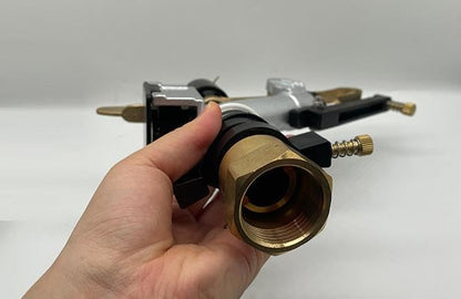 1-Inch Farm Irrigation Spray Gun, Pack of 2, 360° Rotating Lawn Sprinkler, Large Area Garden Watering System