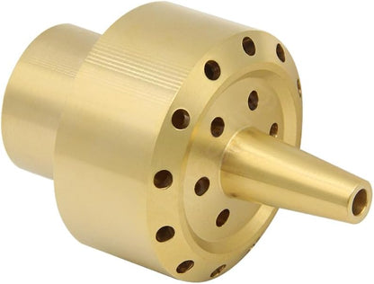 Hooshing Fountain Nozzle Heads 1/2" DN15 Brass Column Porous Dispersion Water Spray Nozzles Sprinkle Outdoor Garden Pond Pool