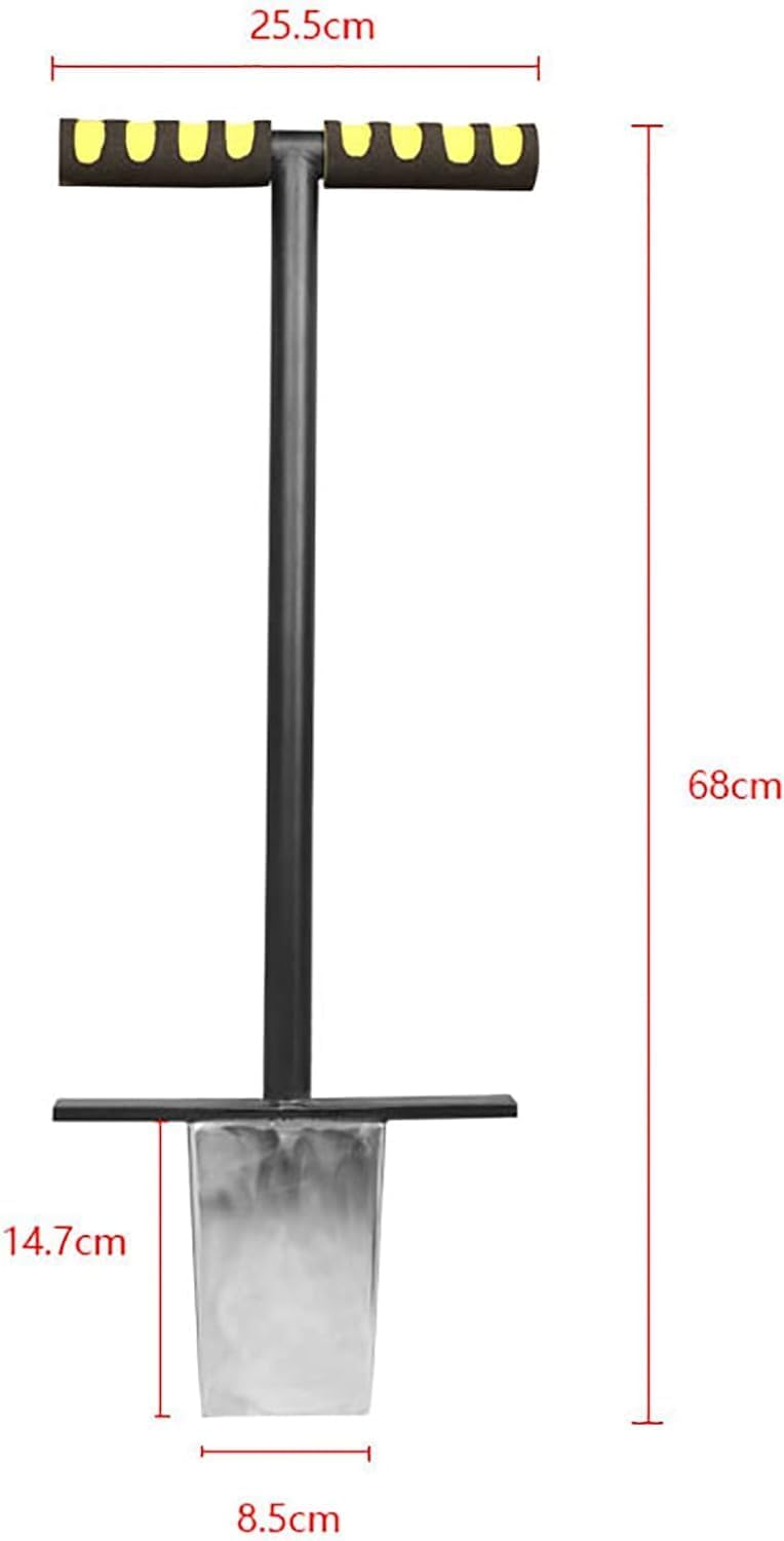 Stainless Steel Soil Probe - Professional Core Sampler for Lawn, Garden, and Golf Courses - for Soil Sampling and Profiling in Farms and Landscapes.