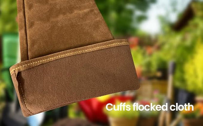 Long Gardening Gloves Women/Men Thorn Proof Rose Pruning Gauntlet Cactus Gloves Goatskin/Cowhide Garden Gloves(1 Pair)