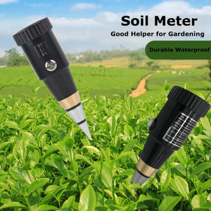 VT-05 Professional Soil pH Meter Tester, Soil pH and Moisture Meter Hygrometer, Soil Tester PH Instrument Hygrometer Monitor Humidity for Vineyards, Orchards, Field Production, Lawn, Gardens