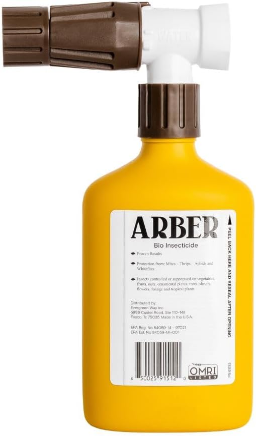 Organic Insecticide for Tomato, Fruits & Vegetables 16oz Ready-to-Spray – Controls Aphids, Mites, Thrips & More – Certified Organic & Safe for Edible Plants